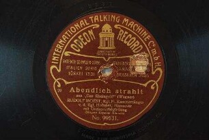 Abendlich strahlt : aus "Das Rheingold" / (Wagner)