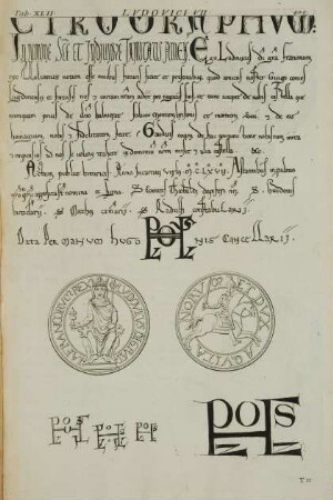 Tab. XLII. Ludovici VII.