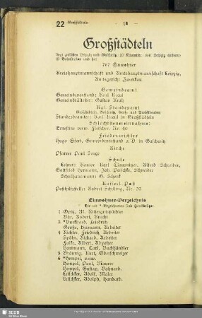 Großstädteln