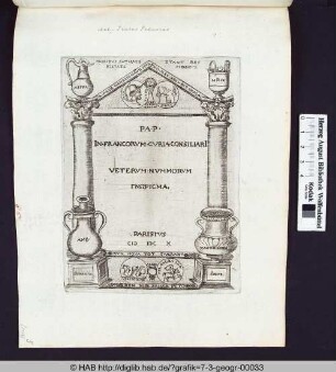 In Francorum Curia Consiliari Veterum Nummorum Gnõrisma