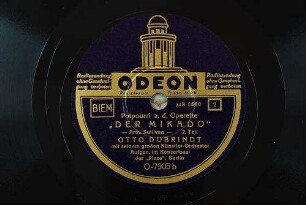 Potpourri a. d. Operette "Der mikado"; 2. Teil / Arth. Sullivan