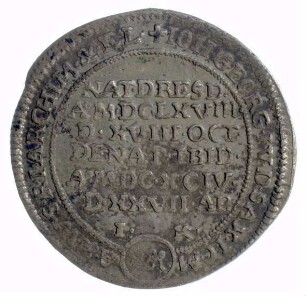 Münze, Groschen, 1694