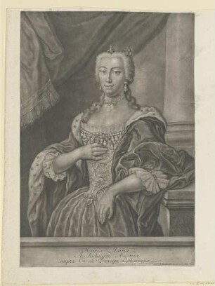 Bildnis der Maria Anna von Österreich