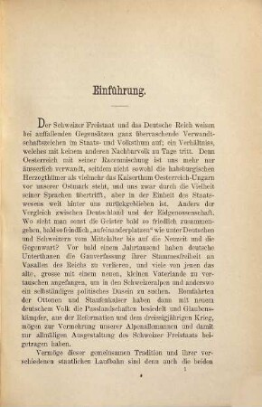 Der Schweizer Staat und Preussen-Deutschland : Freistaat und Königthum