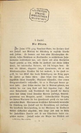 Das Leben der Dichterin Amalie von Helvig, geb. Freiin von Imhoff