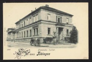 204, Gruss aus Tübingen. Chemisches Institut.
