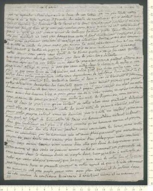 Brief von Marie-Anne Chamisso  an Adelbert von Chamisso
