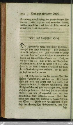 Vier und vierzigster Brief