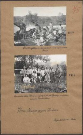 Flüchtlingslager an der serbisch-montenegrinischen Grenze
