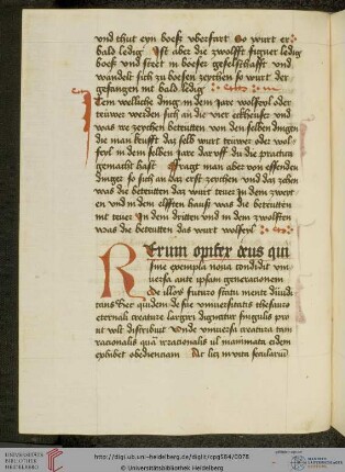 Hugo Sanctallensis, Geomantie (lat./dt.)