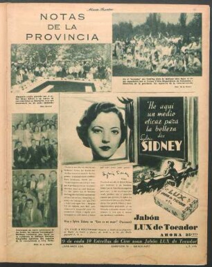 Notas de la provincia [Fotografías]