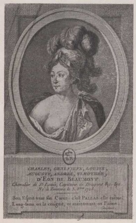 Abbildung von Chevalier d‘Éon (1)