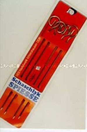 Schaschlikspieße aus DDR-Produktion
