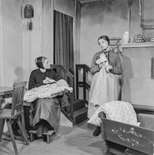 Sorbisches Volkstheater: Szenenfoto "Die drei Eismänner"