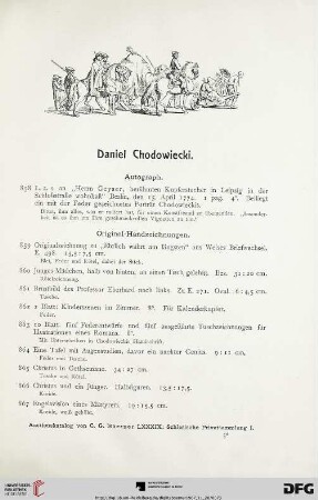 Daniel Chodowiecki (Nr. 858-1362)