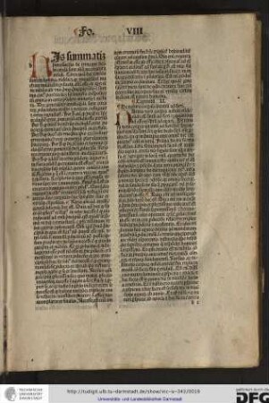 His summatim preintellectis de trinitate dei dicenda sunt aliqua de creatura mundi...
