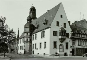 Aschersleben, Rathaus, Ansicht von Südwesten