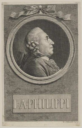 Bildnis des Iohann Albrecht Philippi