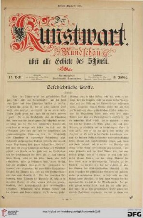 Geschichtliche Stoffe, [2]