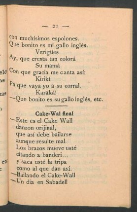 Cake-Wal final