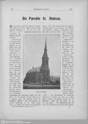 Die Parochie St. Andreas