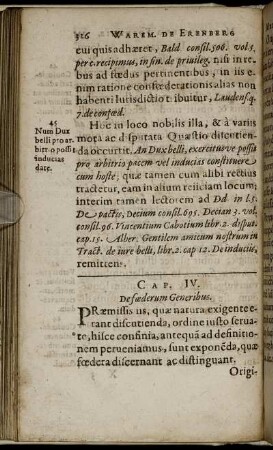 Cap. IV. De fœderum Generibus