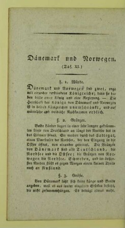 Dänemark und Norwegen