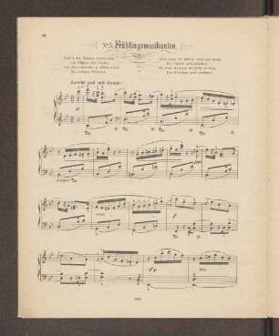 No.5. Frühlingsmusikanten.