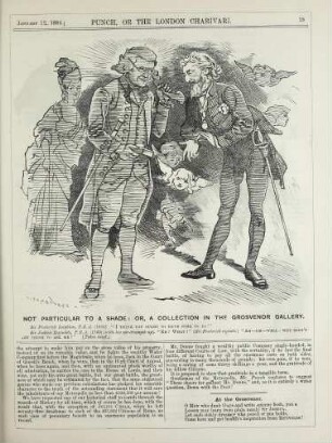 Not particular to a shade; or, a collection in the Grosvenor Gallery