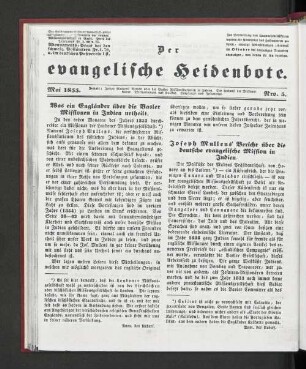 Mai 1855. Nro.5