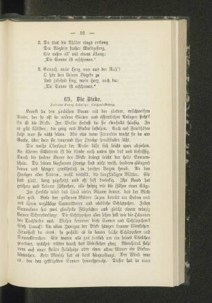 69. Die Birke.