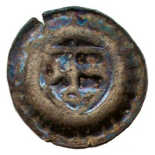 Wismar: Hohlpfennig ca. 1375 - 1395