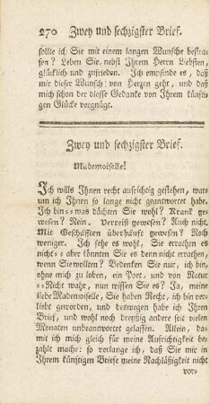Zwey und sechzigster Brief