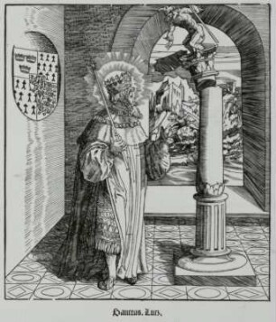Der heilige Lucius von Chur (König von Britannien)