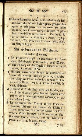 An gebundene Büchern, diversen Formats.
