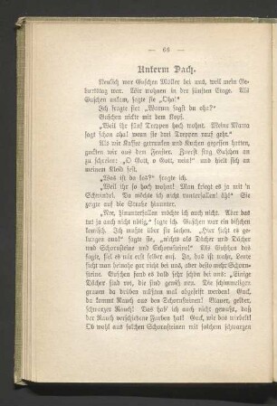 Unterm Dach