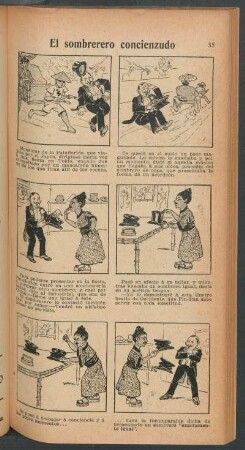 El sombrero concienzudo - [Cómic]