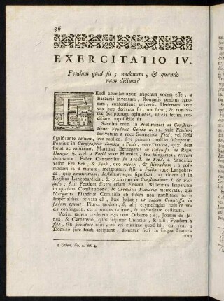 36-55, Exercitatio IV.-V.
