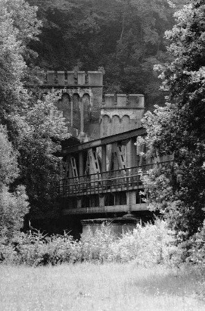 Ennericher-Tunnel; Runkel, Eisenbahn von Limburg nach Giessen, Hammerberg, Eisenbahn