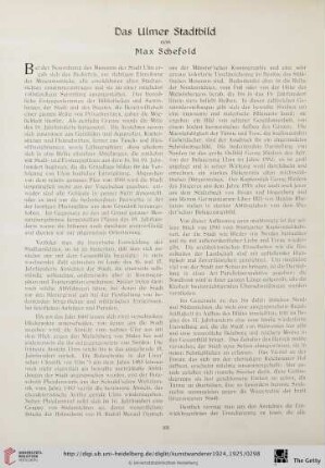 6/7: Das Ulmer Stadtbild