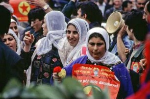Pro Kurden-Demo, Pro Abdullah Öcalan-Demo, Hannover