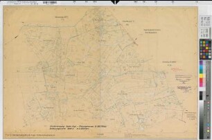 Oelde (Oelde), Flurbereinigung Oelde  Menninghausen, Bl. 2 Schätzungskarte Oelde Kspl. Flur 2