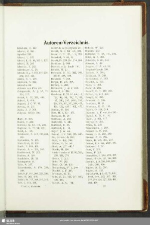Autoren-Verzeichnis