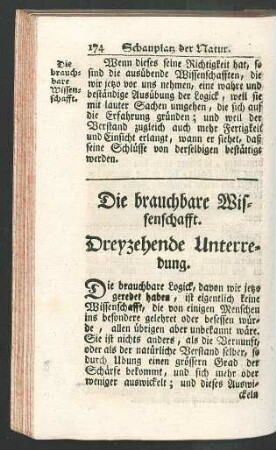 Dreyzehende Unterredung.