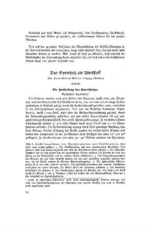 Das Sperrholz als Werkstoff : (Schluß)