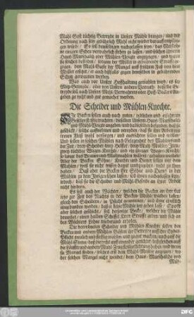 Die Scheider und Mühlen-Knechte.