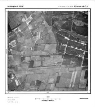 Wennewick Ost, Gauß-Krüger-Koordinaten: Rechtswert: 2554, Hochwert: 5774