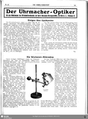 Der Uhrmacher-Optiker