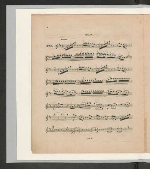 No. 3. Violon