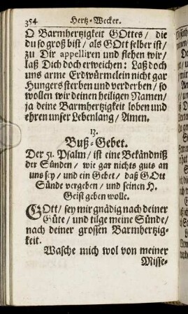 13. Buß-Gebet.